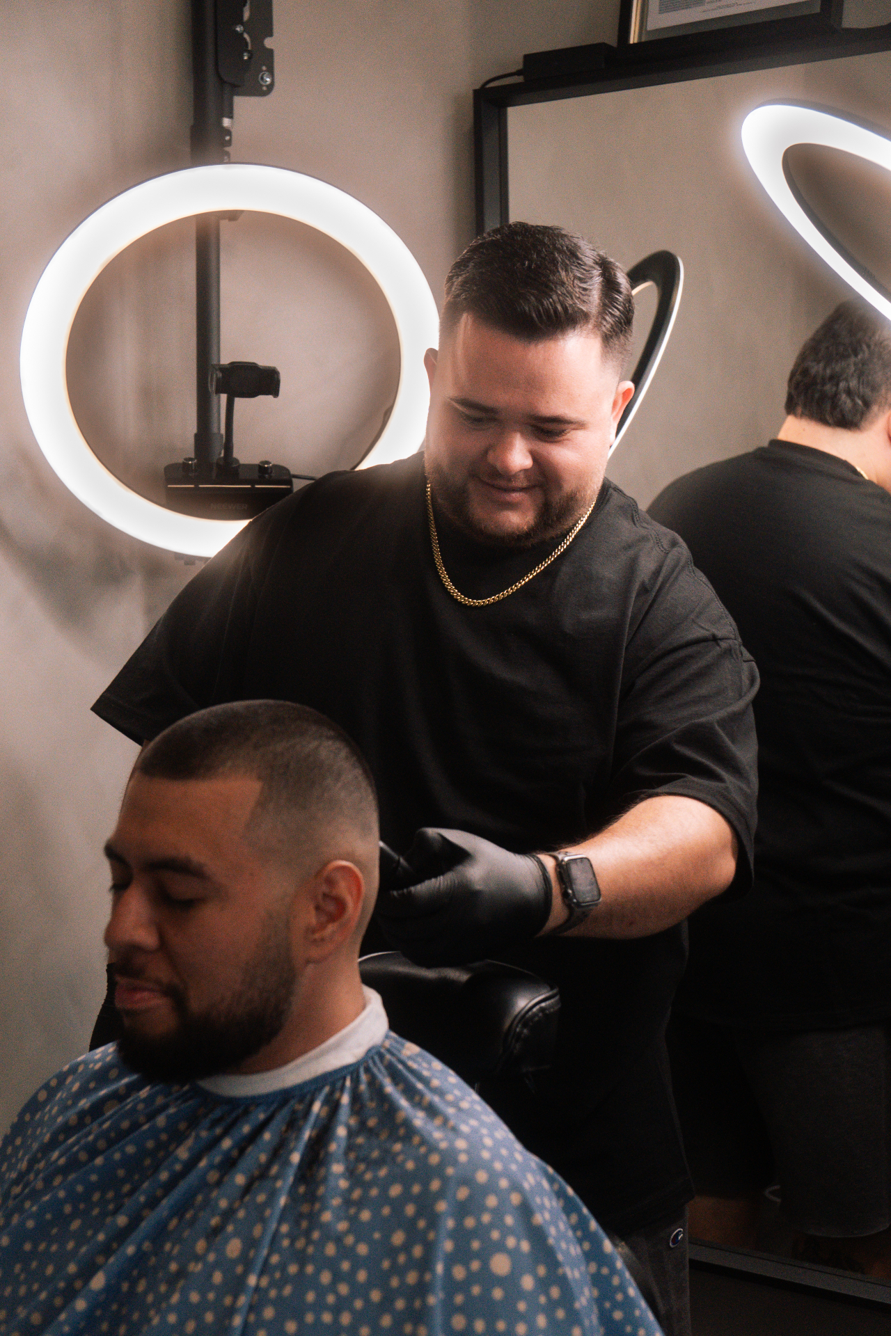 Ant, Barber at Status Barber Studio